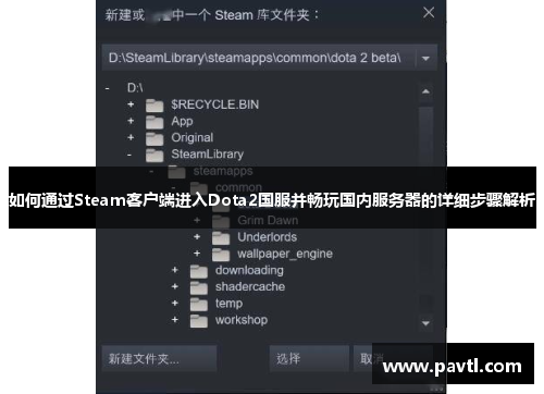如何通过Steam客户端进入Dota2国服并畅玩国内服务器的详细步骤解析